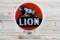 Lion w/ Rock Logo Gas Pump Globe & 13.5