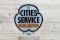 Cities Service Koolmotor Clover Shaped Gas Pump Globe & Lenses TAC 8.5