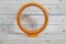 Original Orange Ripple Glass Globe Body  TAC 8.9