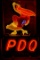 Rare PDQ Petrol w/ Pelican Logo Single Sided Porcelain Neon Sign TAC 8.5