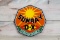 Sunray D-X Petroleum Products Single Sided Porcelain Fence Sign TAC 9.75