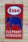 Esso Elephant Kerosene w/ Logo Single Sided Porcelain Sign TAC 9