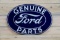 Genuine Ford Parts Double Sided Porcelain Oval Sign TAC 9.5 & 9