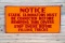 Shell Notice Static Eliminators Single Sided Porcelain Sign TAC 8.25