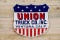 Union Truck Co. Inc Ventura, Calif. Single Sided Porcelain Shield Shaped Sign TAC 9