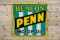 Beacon Penn Motor Oil Double Sided Porcelain Sign TAC 9 & 8.75