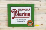 Stanocola Polarine w/ Logo Porcelain Flange Sign TAC 8.5 & 8.25