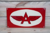 Flying A Logo Single Sided Porcelain Sign TAC 9