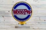 Woco Pep King of Motor Fuel Gas Pump Globe & 15