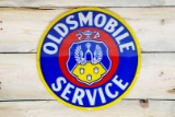 Oldsmobile Service w/ Crest Logo 13.5