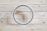 Original White Ripple Glass Globe Body TAC 9+
