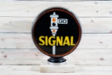 Signal w/ Spot-Light Logo Gas Pump Globe & 15