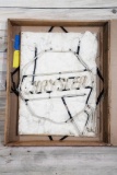 New Old Stock Chrysler Skeleton Neon Sign & Original Box TAC 8.5