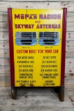 Mopar Radios & Skyway Antennas Metal Show Room Display