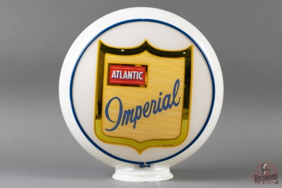 Complete Atlantic Imperial 13.25" Gas Globe & Gill Glass Body TAC 9