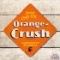 NOS 1941 There's Only One Orange Crush w/ Crushy Metal Sign TAC 9