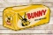 1955 Bunny Enriched Bread Metal Bubble Sign TAC 8.75
