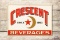 Crescent Beverages w/ Logo Metal Sign TAC 8.5