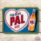 1948 Pals Drink Pal Ade Metal Flange Sign TAC 8