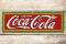 1929 Drink Coca-Cola Porcelain Sign TAC 8.5
