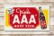 Triple AAA Root Beer w/ Bottle Metal Sign TAC 9.25