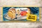 Sunbeam Bread Logo & Blue Background Metal Sign TAC 9