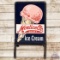 Monticello Dairy Ice Cream Metal Sidewalk Sign TAC 8.5
