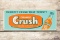 Orange Crush w/ Bottle Embossed Metal Sign TAC 9