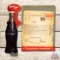 Have a Coke Coca-Cola Counter Top Menu Holder & Plastic Bottle Door Pull