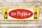 6' Drink Dr. Pepper 3 Piece Embossed Tin Sign & Bottles TAC 8.75