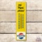 1965 Say Pepsi Please & Logo Metal Thermometer TAC 8.75