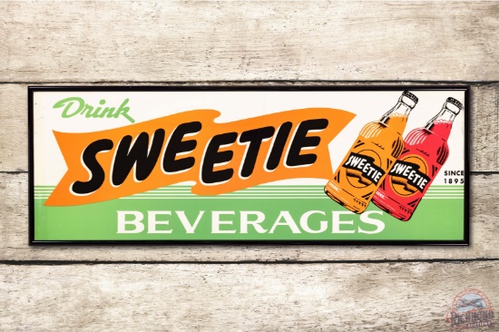 Drink Sweetie Beverages w/ 2 Bottles Metal Sign TAC 9