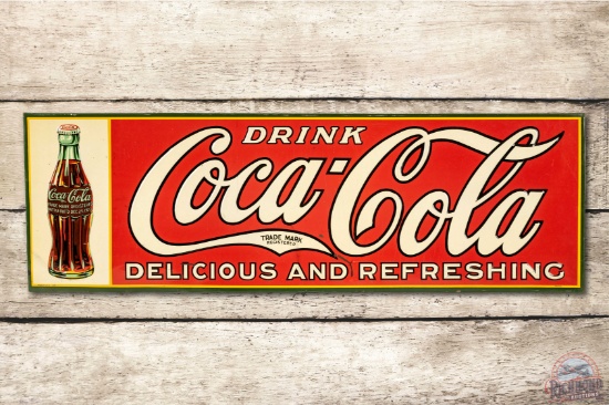 Drink Coca-Cola & Christmas Bottle Metal Sign TAC 8