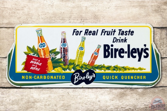 1948 Bireley's "for Real Fruit Taste Drink" Metal Sign TAC 9