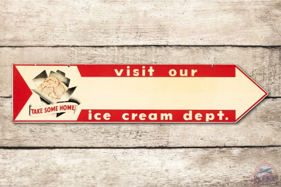 Visit Our Ice Cream Department "Take Some Home" Metal Sign TAC 9