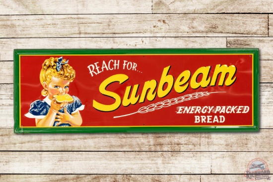Reach for Sunbeam Energy-Packed Bread Metal Sign TAC 8.25
