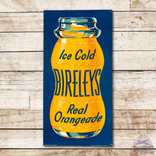 Ice Cold Bireley's Real Orangeade Metal Sign TAC 8.75