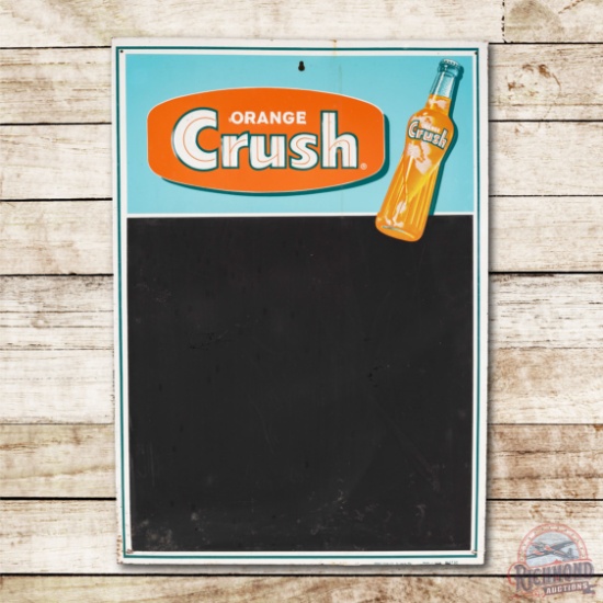 Orange Crush & Bottle Metal Menu Board Sign TAC 8
