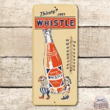 Thirsty? Just Whistle w/ Elves & Bottle Metal Thermometer TAC 8.5