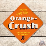 NOS 1941 There's Only One Orange Crush w/ Crushy Metal Sign TAC 9