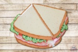 Coca-Cola BLT Sandwich Metal Sign TAC 8.75
