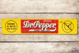 Drink Dr. Pepper at 10-2-4 Metal Tacker Sign TAC 8.5
