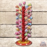 Dum-Dums Sucker Holder Metal & Wood Display TAC 8.5
