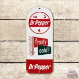 Dr. Pepper 10-2-4 Frosty Cold! Metal Thermometer TAC 8