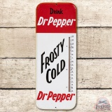 Drink Dr. Pepper Frosty Cold Metal Thermometer TAC 8.5