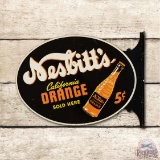 Nesbitt's California Orange Sold Here Metal Flange Sign TAC 7.5