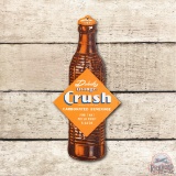 Drink Orange-Crush Bottle Cardboard Sign TAC 8.9
