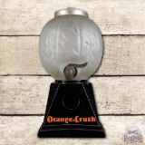 Orange-Crush Glass Syrup Dispenser TAC 9