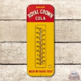 Drink Royal Crown Cola Metal Thermometer TAC 9