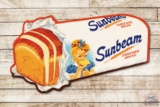 Sunbeam Enriched Bread w/ Logo Metal Sign TAC 9